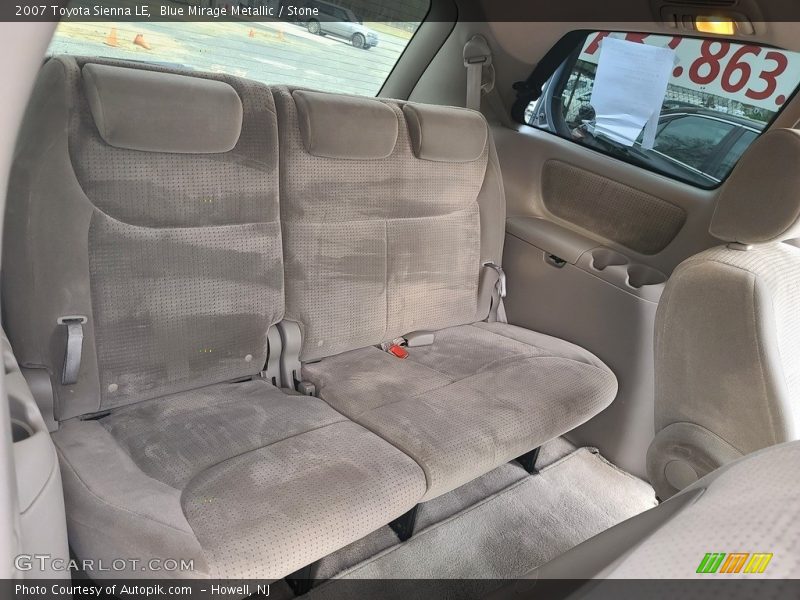 Blue Mirage Metallic / Stone 2007 Toyota Sienna LE