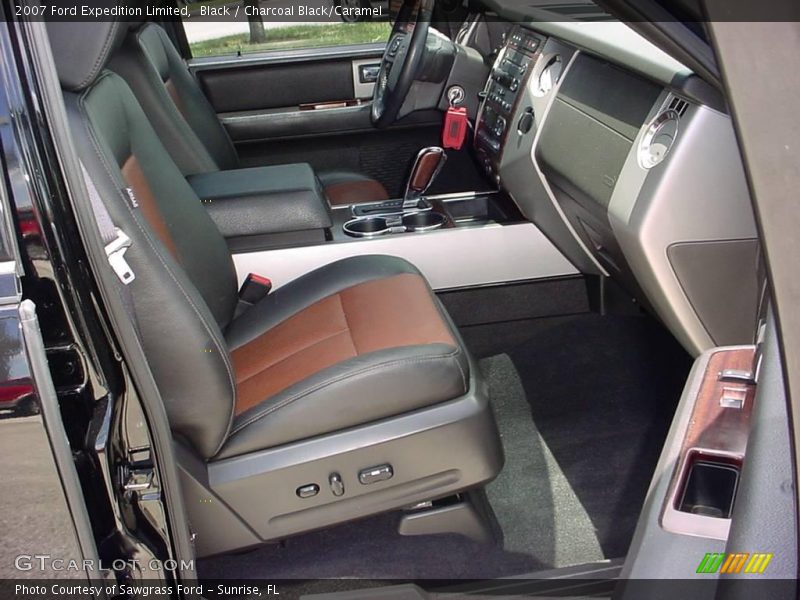 Black / Charcoal Black/Caramel 2007 Ford Expedition Limited