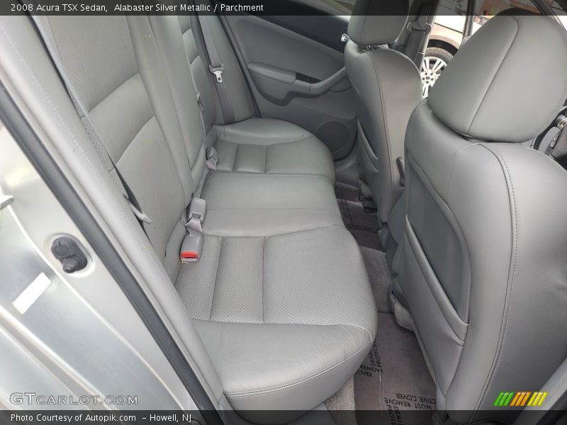 Alabaster Silver Metallic / Parchment 2008 Acura TSX Sedan