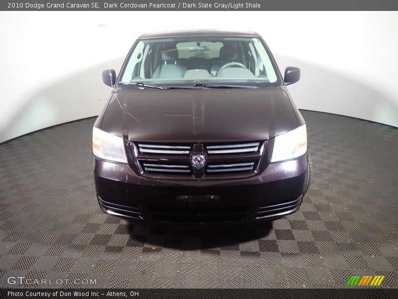 Dark Cordovan Pearlcoat / Dark Slate Gray/Light Shale 2010 Dodge Grand Caravan SE