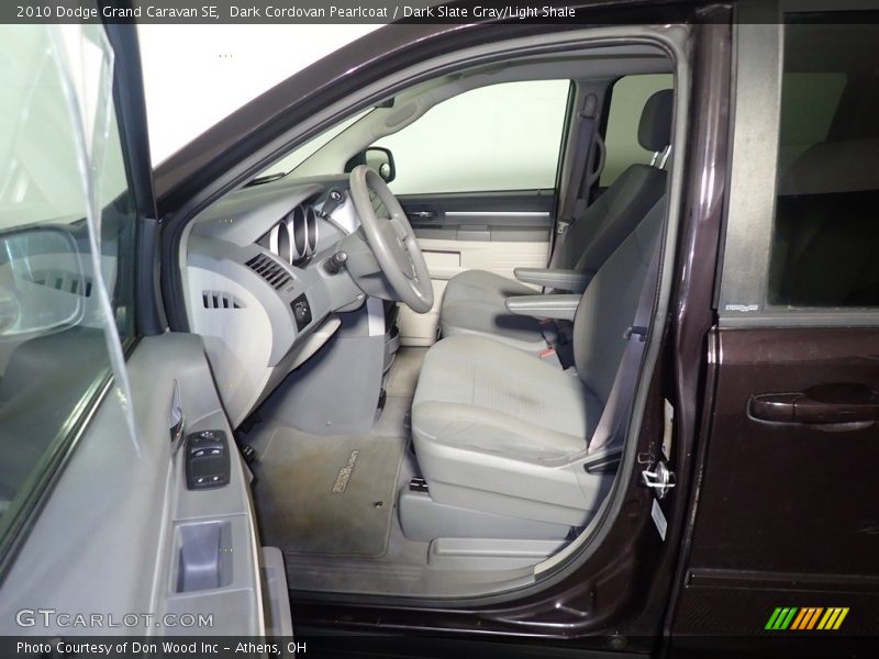 Dark Cordovan Pearlcoat / Dark Slate Gray/Light Shale 2010 Dodge Grand Caravan SE