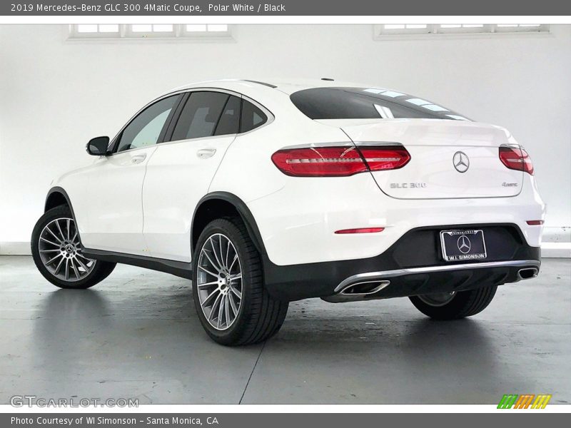 Polar White / Black 2019 Mercedes-Benz GLC 300 4Matic Coupe