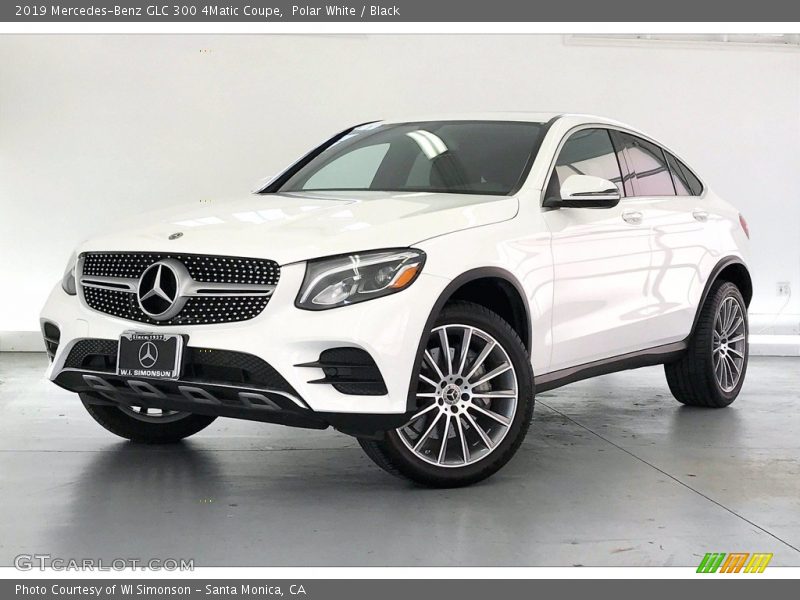 Polar White / Black 2019 Mercedes-Benz GLC 300 4Matic Coupe