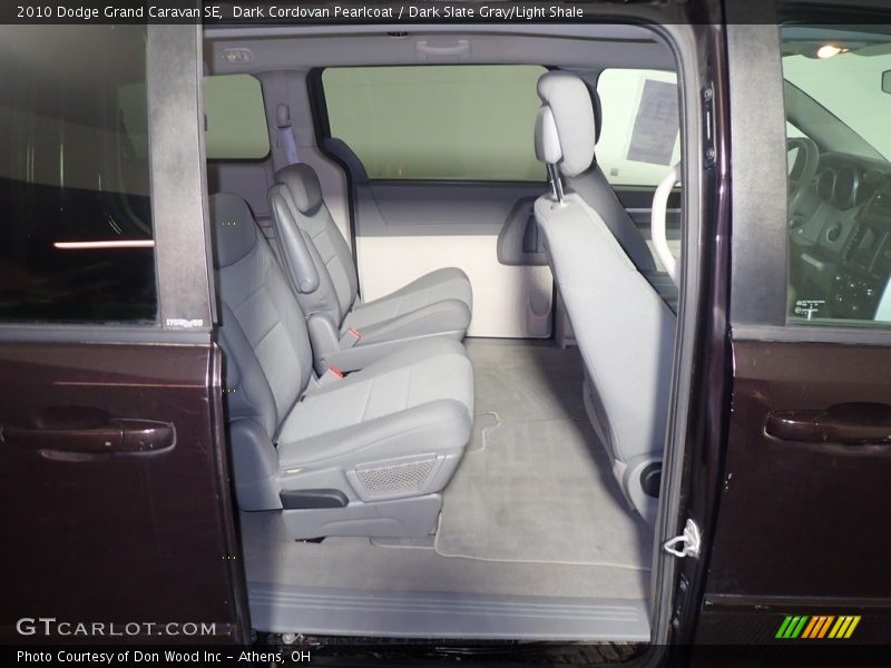 Dark Cordovan Pearlcoat / Dark Slate Gray/Light Shale 2010 Dodge Grand Caravan SE