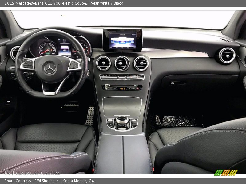 Polar White / Black 2019 Mercedes-Benz GLC 300 4Matic Coupe