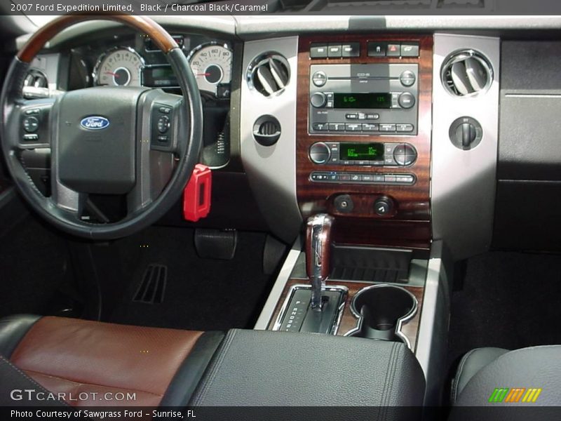 Black / Charcoal Black/Caramel 2007 Ford Expedition Limited