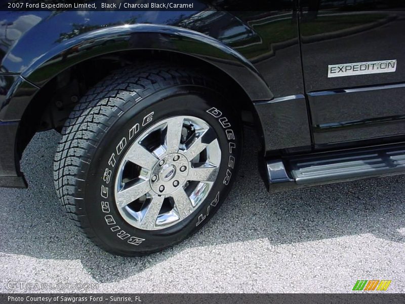 Black / Charcoal Black/Caramel 2007 Ford Expedition Limited