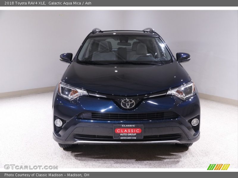 Galactic Aqua Mica / Ash 2018 Toyota RAV4 XLE