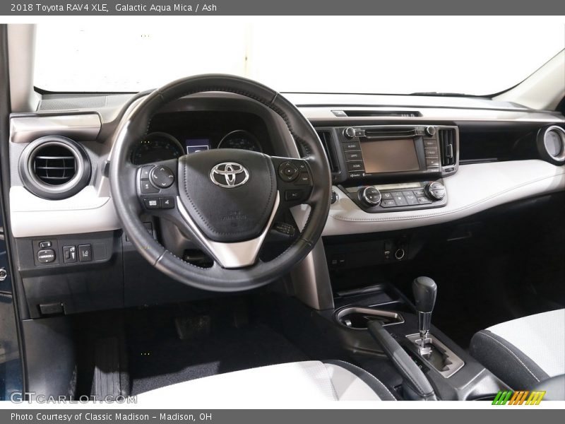 Galactic Aqua Mica / Ash 2018 Toyota RAV4 XLE