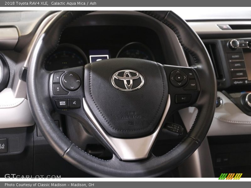 Galactic Aqua Mica / Ash 2018 Toyota RAV4 XLE