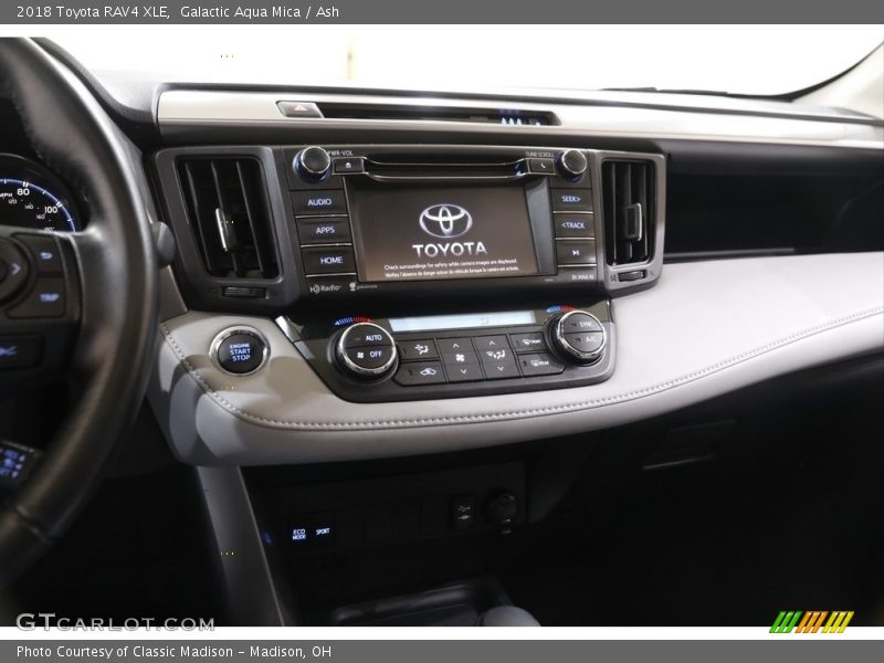 Galactic Aqua Mica / Ash 2018 Toyota RAV4 XLE