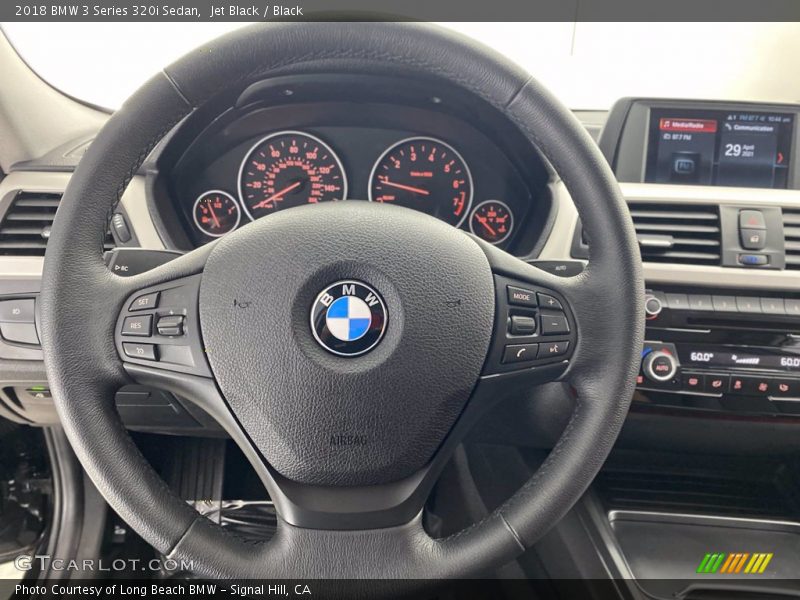 Jet Black / Black 2018 BMW 3 Series 320i Sedan