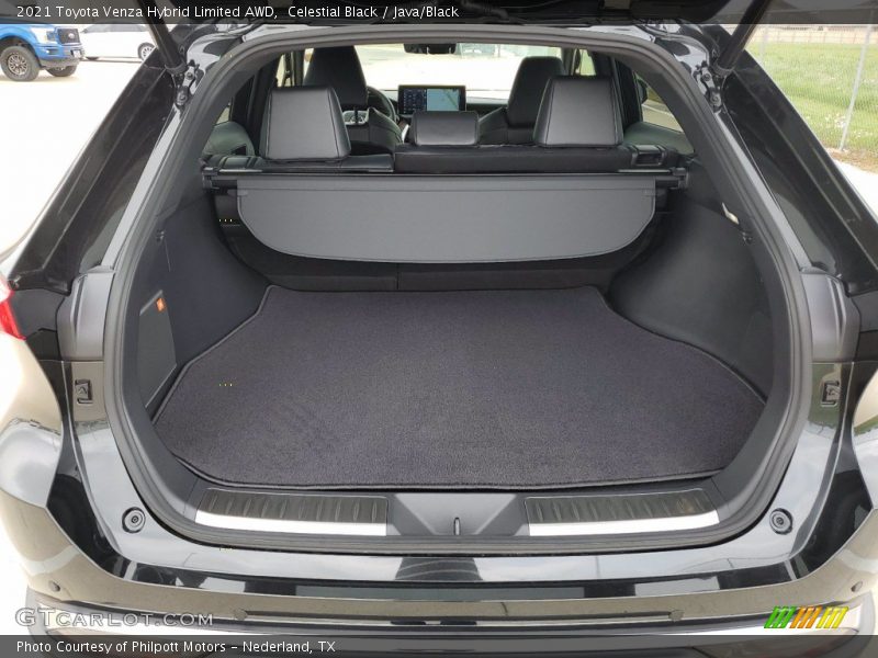Celestial Black / Java/Black 2021 Toyota Venza Hybrid Limited AWD
