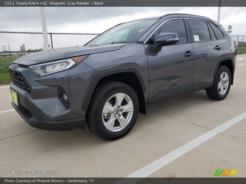 Magnetic Gray Metallic / Black 2021 Toyota RAV4 XLE