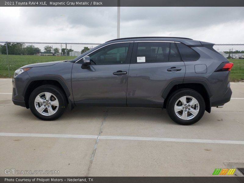 Magnetic Gray Metallic / Black 2021 Toyota RAV4 XLE