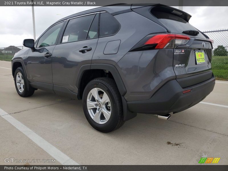 Magnetic Gray Metallic / Black 2021 Toyota RAV4 XLE