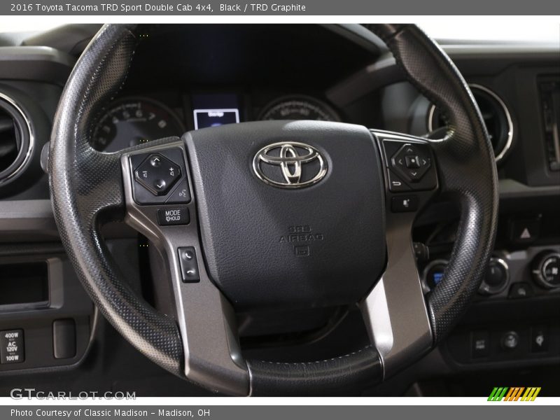 Black / TRD Graphite 2016 Toyota Tacoma TRD Sport Double Cab 4x4