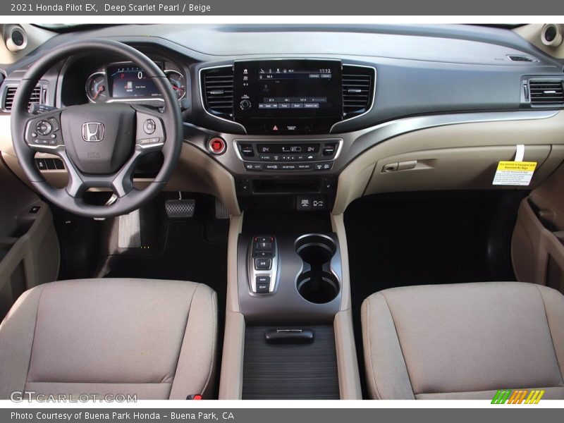 Dashboard of 2021 Pilot EX