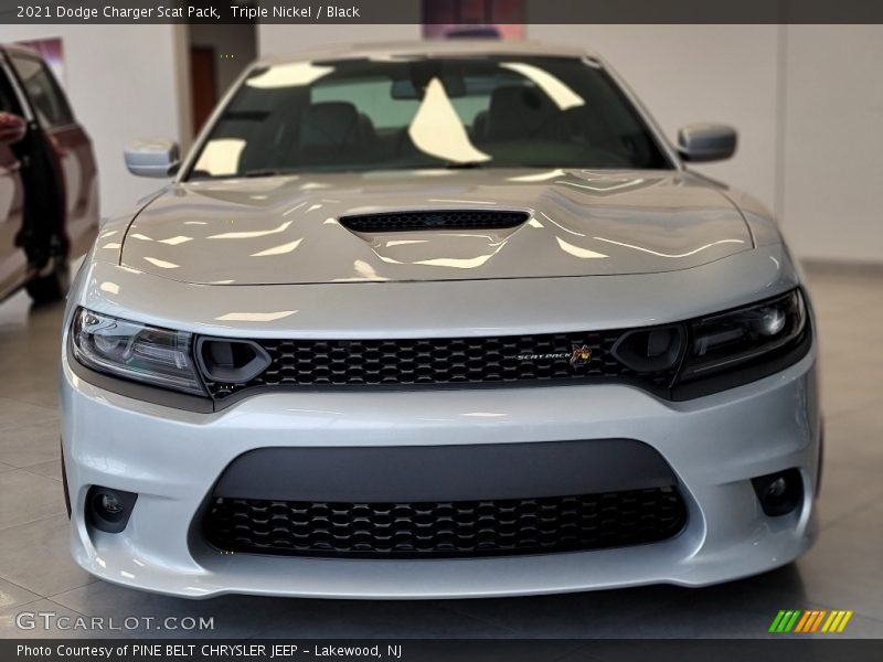 Triple Nickel / Black 2021 Dodge Charger Scat Pack