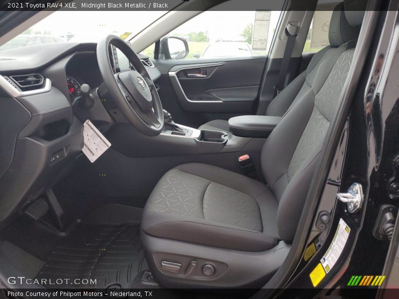 Midnight Black Metallic / Black 2021 Toyota RAV4 XLE