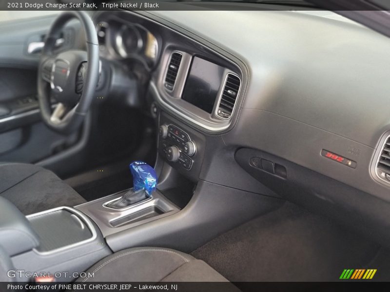 Triple Nickel / Black 2021 Dodge Charger Scat Pack