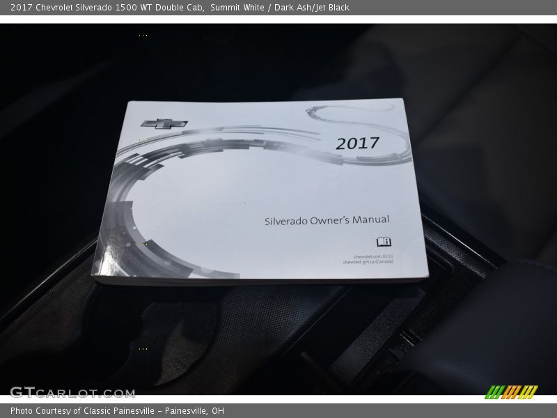 Summit White / Dark Ash/Jet Black 2017 Chevrolet Silverado 1500 WT Double Cab