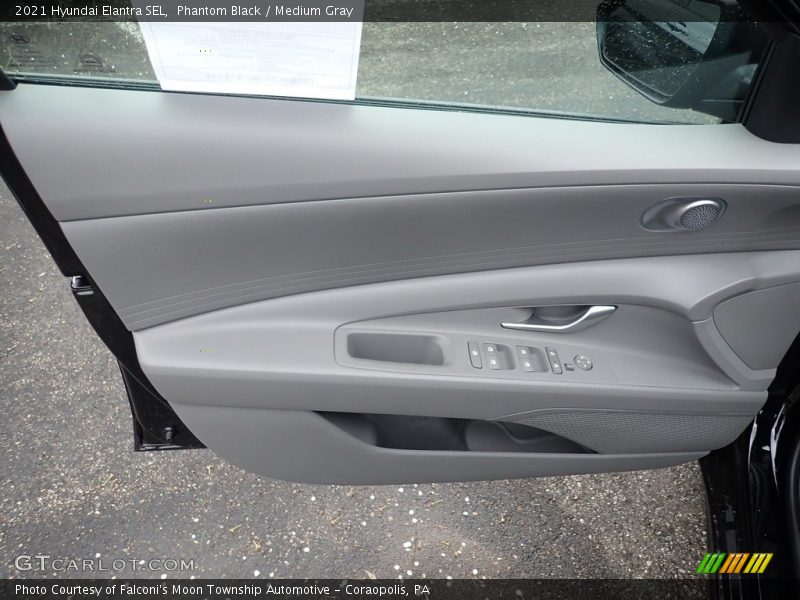 Phantom Black / Medium Gray 2021 Hyundai Elantra SEL