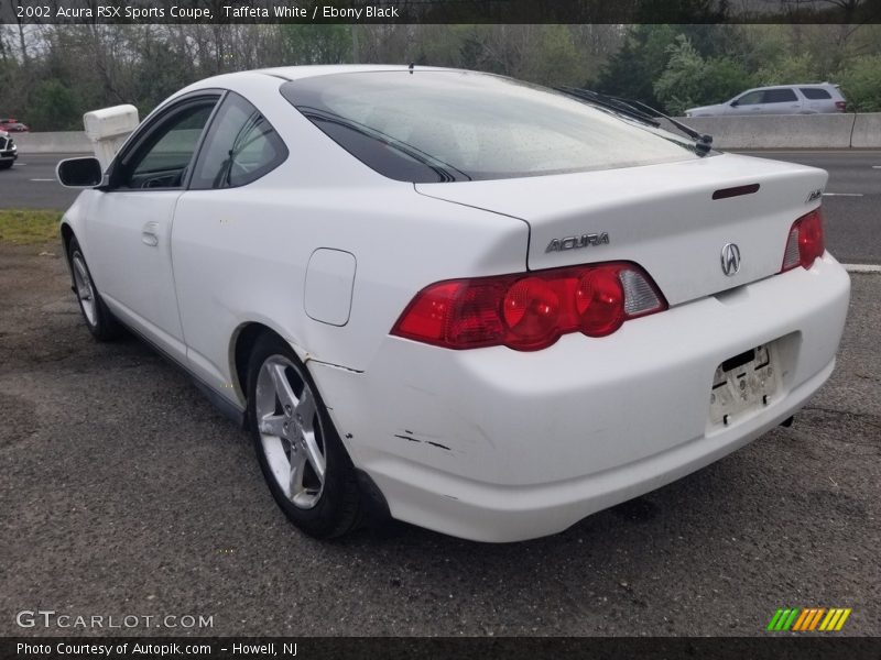 Taffeta White / Ebony Black 2002 Acura RSX Sports Coupe