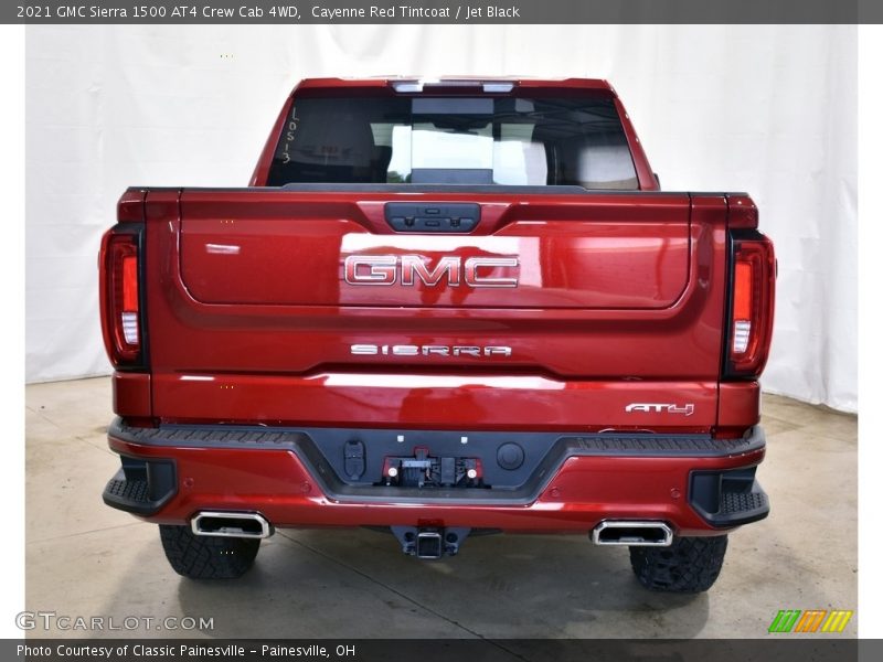 Cayenne Red Tintcoat / Jet Black 2021 GMC Sierra 1500 AT4 Crew Cab 4WD
