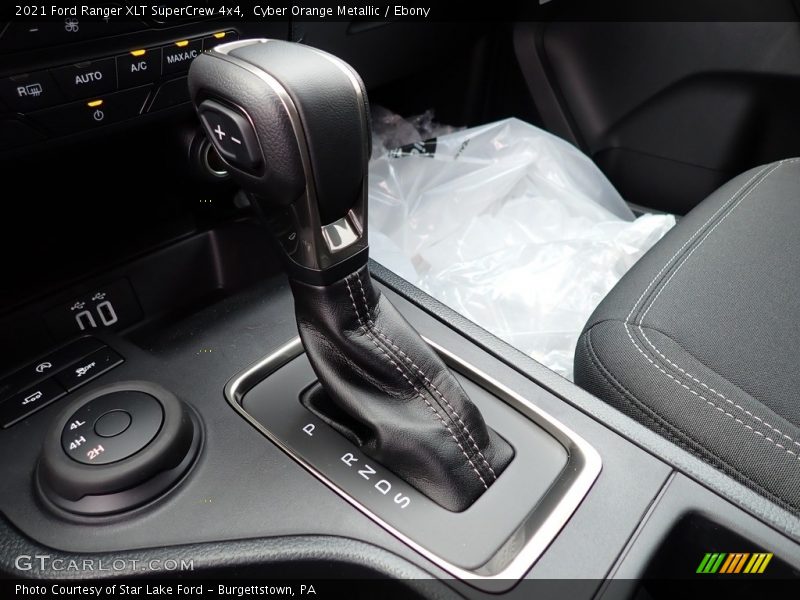 2021 Ranger XLT SuperCrew 4x4 10 Speed Automatic Shifter