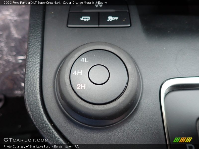 Cyber Orange Metallic / Ebony 2021 Ford Ranger XLT SuperCrew 4x4