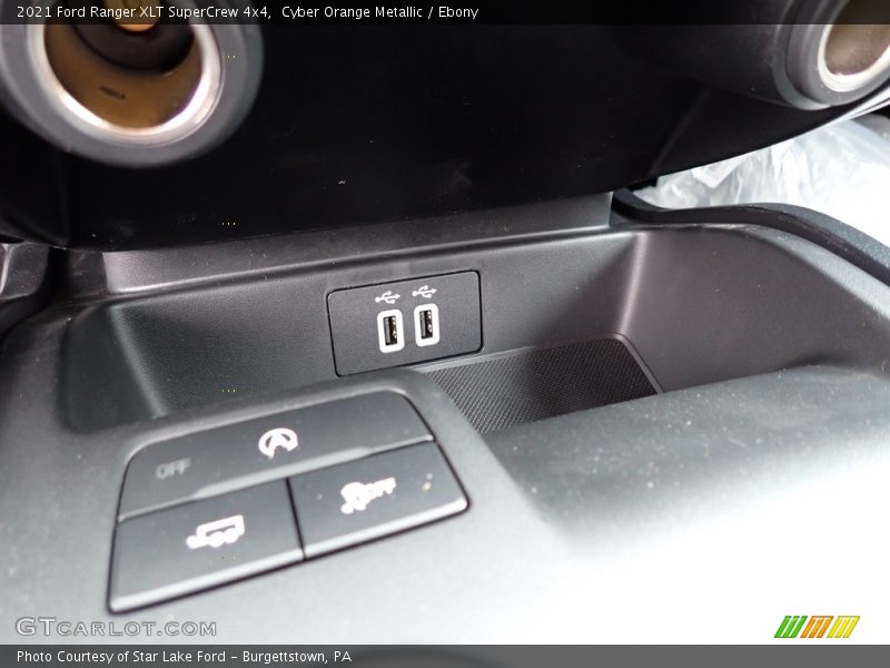 Cyber Orange Metallic / Ebony 2021 Ford Ranger XLT SuperCrew 4x4