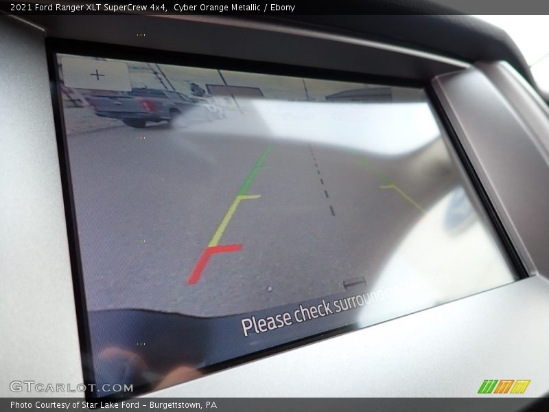 Cyber Orange Metallic / Ebony 2021 Ford Ranger XLT SuperCrew 4x4
