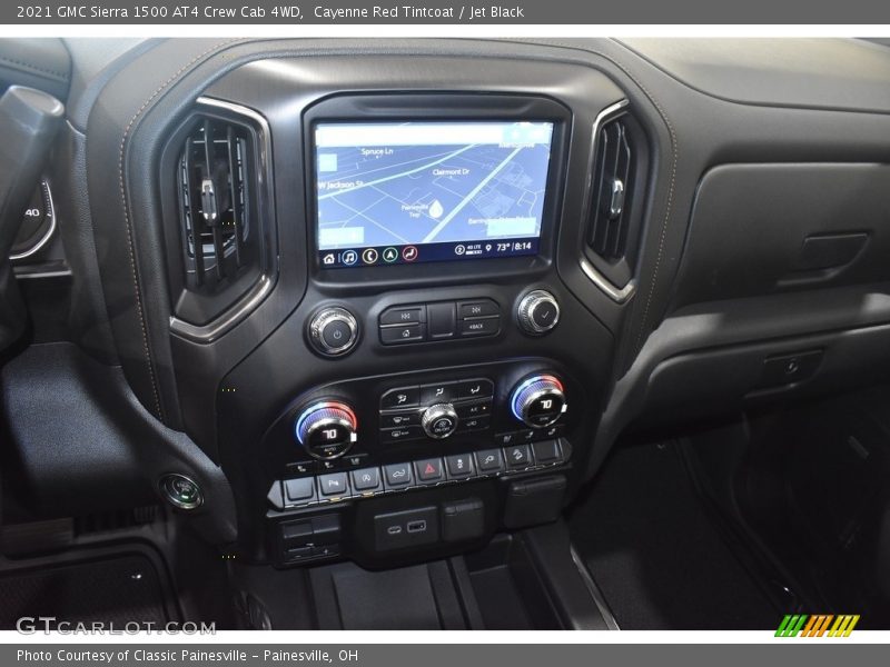 Cayenne Red Tintcoat / Jet Black 2021 GMC Sierra 1500 AT4 Crew Cab 4WD