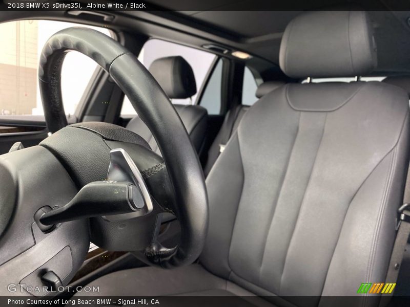 Alpine White / Black 2018 BMW X5 sDrive35i