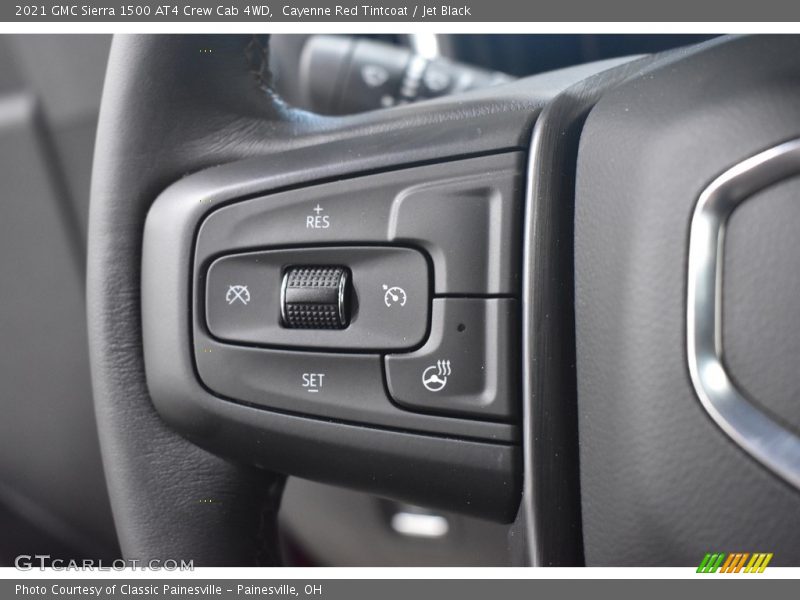 Cayenne Red Tintcoat / Jet Black 2021 GMC Sierra 1500 AT4 Crew Cab 4WD