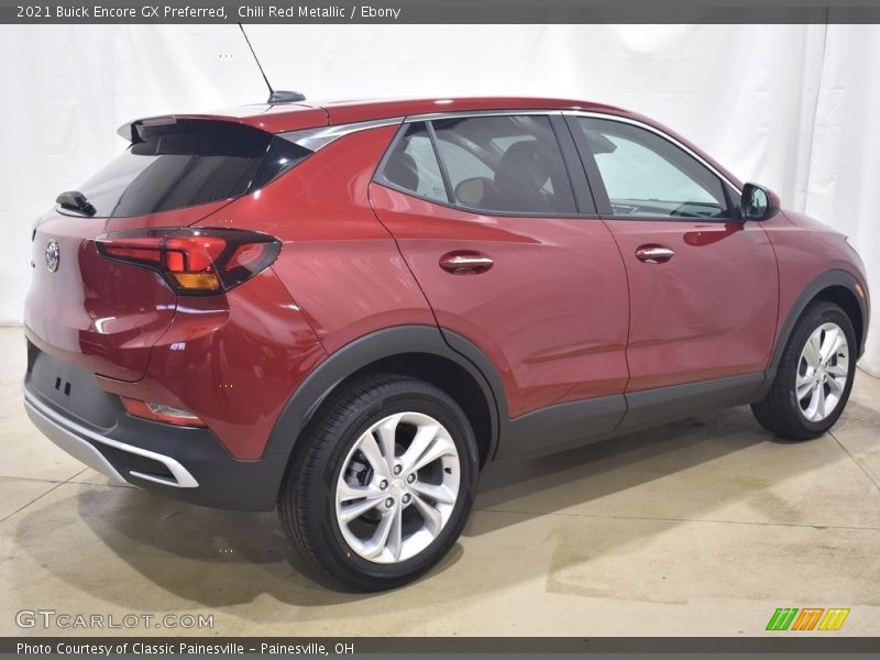 Chili Red Metallic / Ebony 2021 Buick Encore GX Preferred