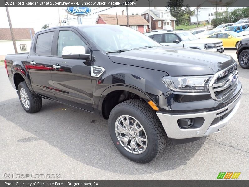 Shadow Black Metallic / Ebony 2021 Ford Ranger Lariat SuperCrew 4x4