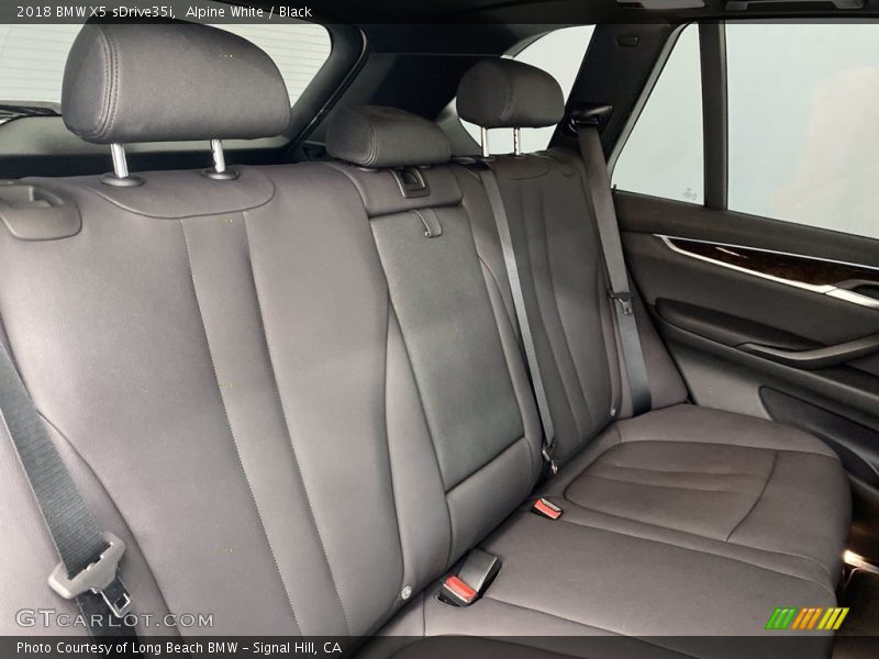 Alpine White / Black 2018 BMW X5 sDrive35i