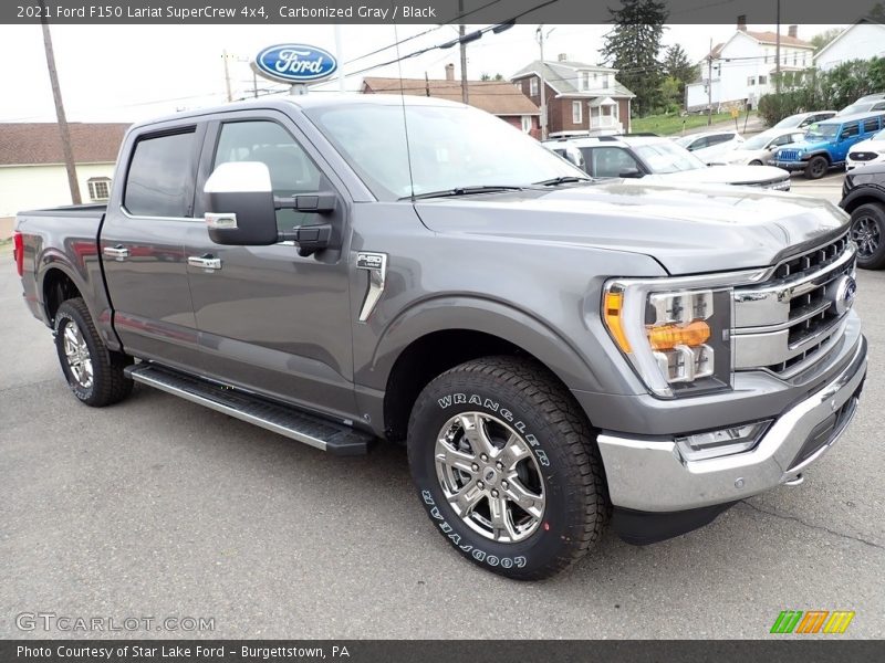 Carbonized Gray / Black 2021 Ford F150 Lariat SuperCrew 4x4