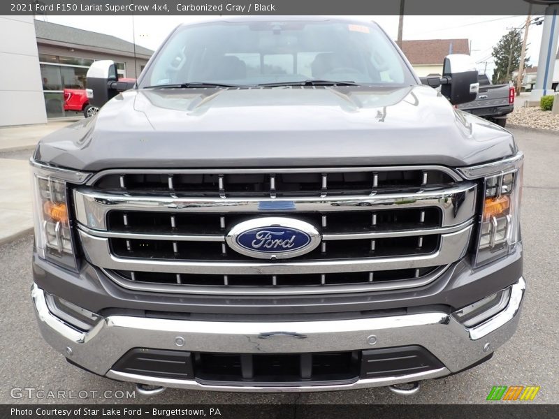 Carbonized Gray / Black 2021 Ford F150 Lariat SuperCrew 4x4