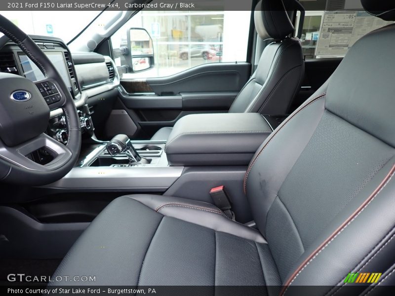 Carbonized Gray / Black 2021 Ford F150 Lariat SuperCrew 4x4
