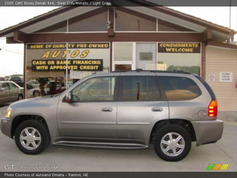 Steel Grey Metallic / Light Gray 2005 GMC Envoy Denali 4x4