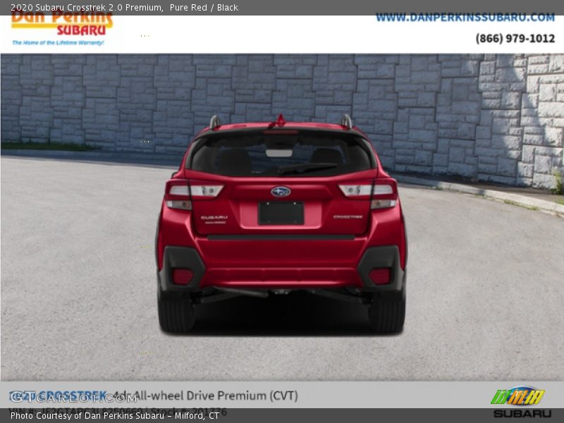 Pure Red / Black 2020 Subaru Crosstrek 2.0 Premium