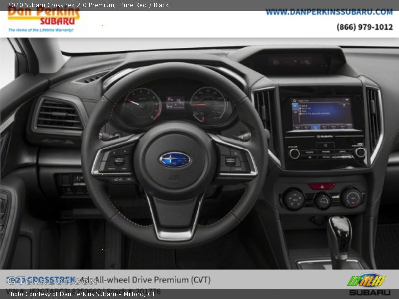 Pure Red / Black 2020 Subaru Crosstrek 2.0 Premium