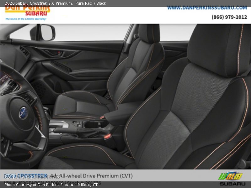 Pure Red / Black 2020 Subaru Crosstrek 2.0 Premium