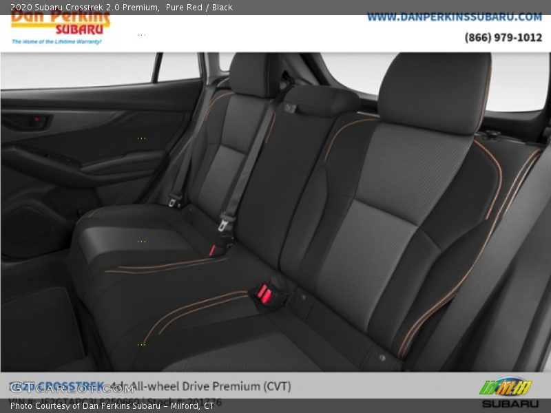 Pure Red / Black 2020 Subaru Crosstrek 2.0 Premium