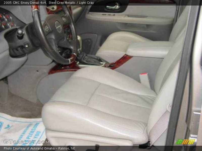 Steel Grey Metallic / Light Gray 2005 GMC Envoy Denali 4x4