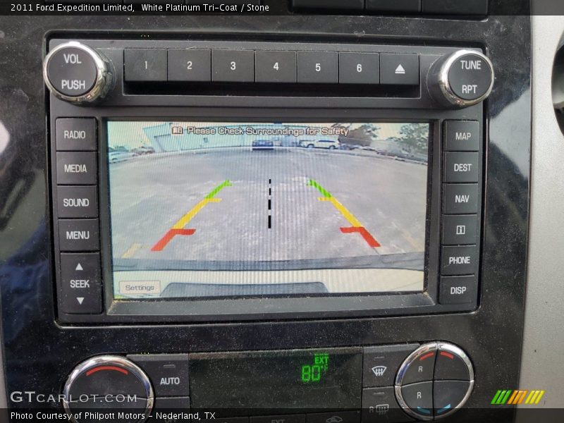 White Platinum Tri-Coat / Stone 2011 Ford Expedition Limited