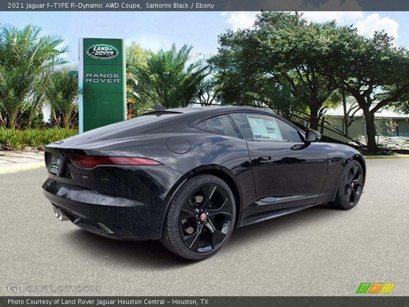 Santorini Black / Ebony 2021 Jaguar F-TYPE R-Dynamic AWD Coupe